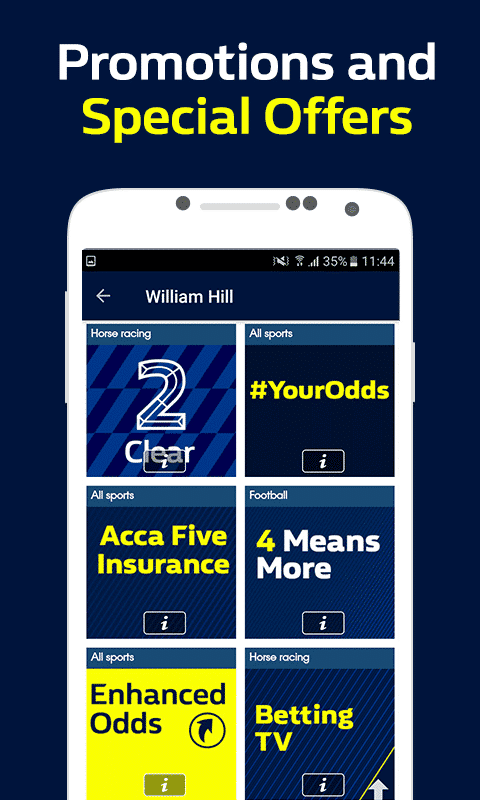 william hill mobile apps