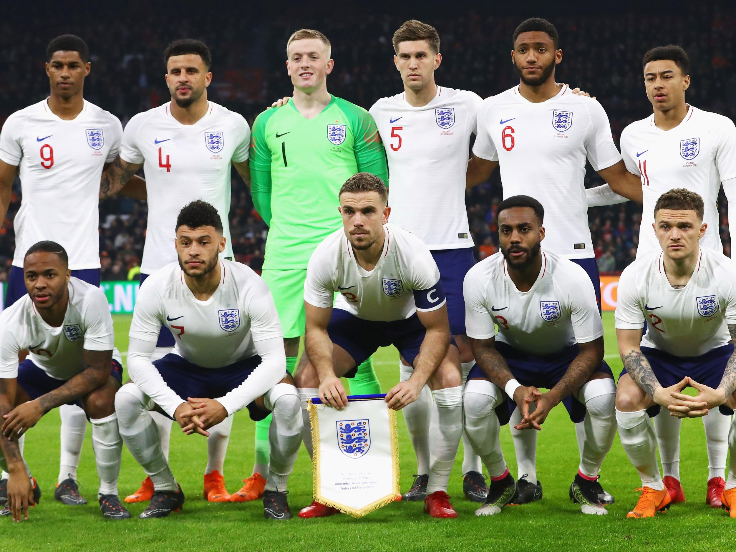 england football players world cup 2018