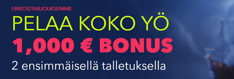 nightrush casino bonus