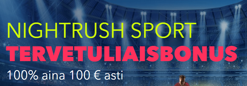nightrush sport bonus