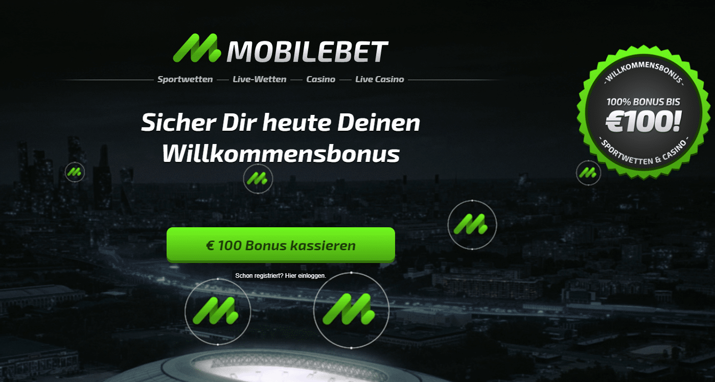 mobilebet landing