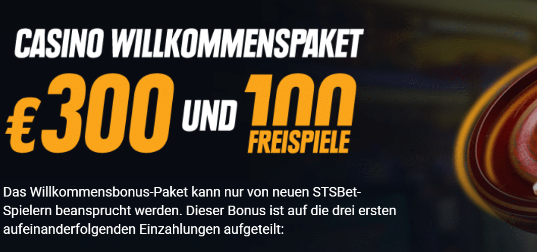sts de casino bonus