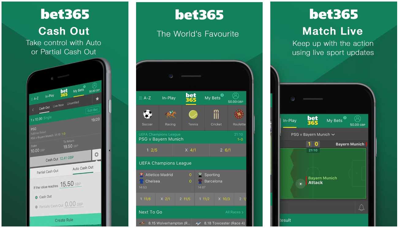 BET365 mobile live