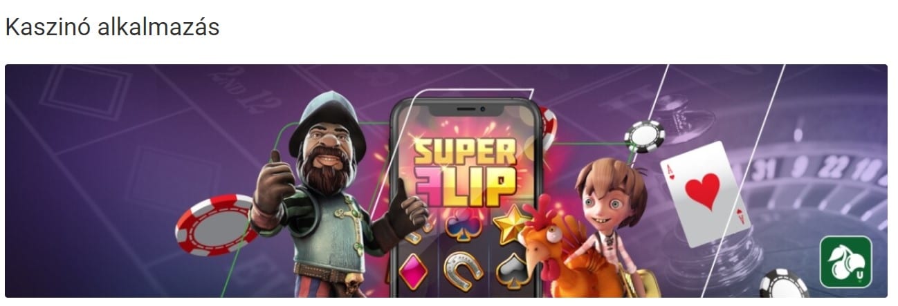 Mobil alkalmazások unibet