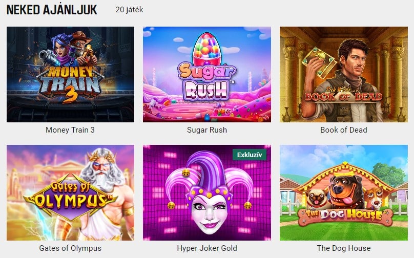 Unibet kaszinó Unibet Kaszinó részleg
