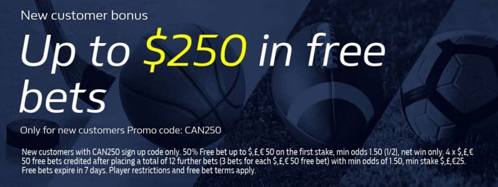 william hill canada welcome offer