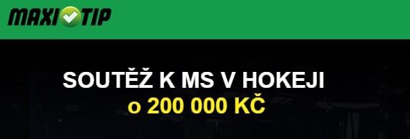 maxi tip soutez k ms v hokeji o 200 000