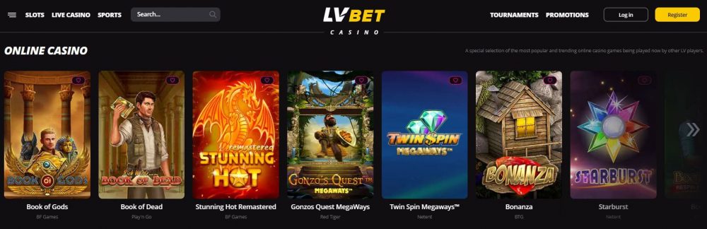 Milyen játékokat érhetünk el az oldalon? Az LVBet kaszinó