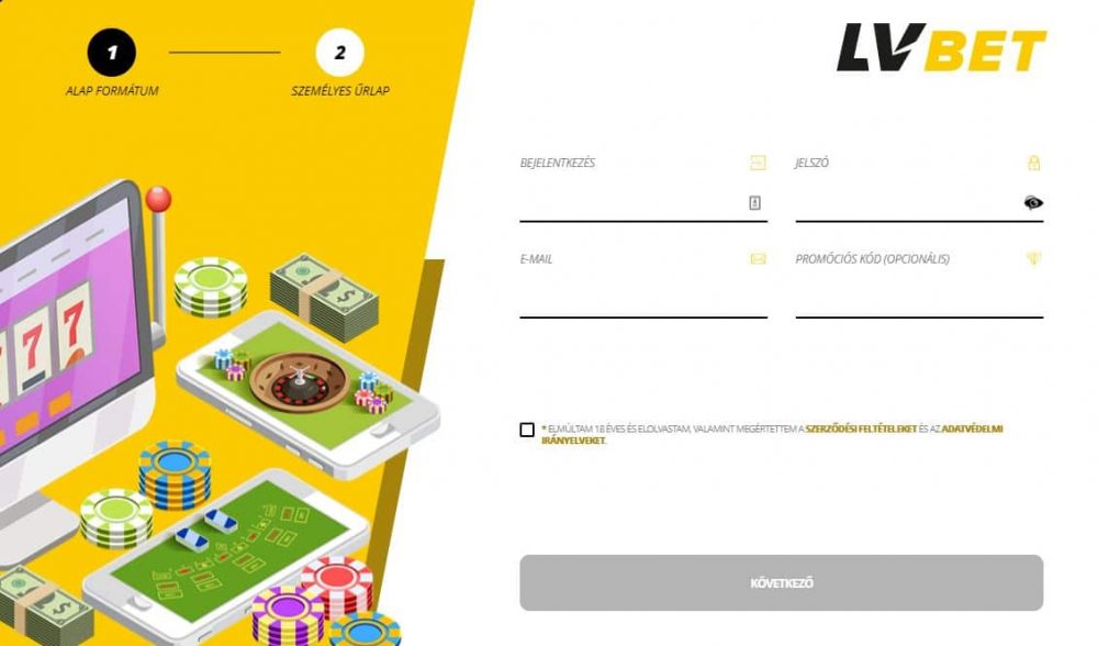 LVBet promóciós kód LVBet regisztráció