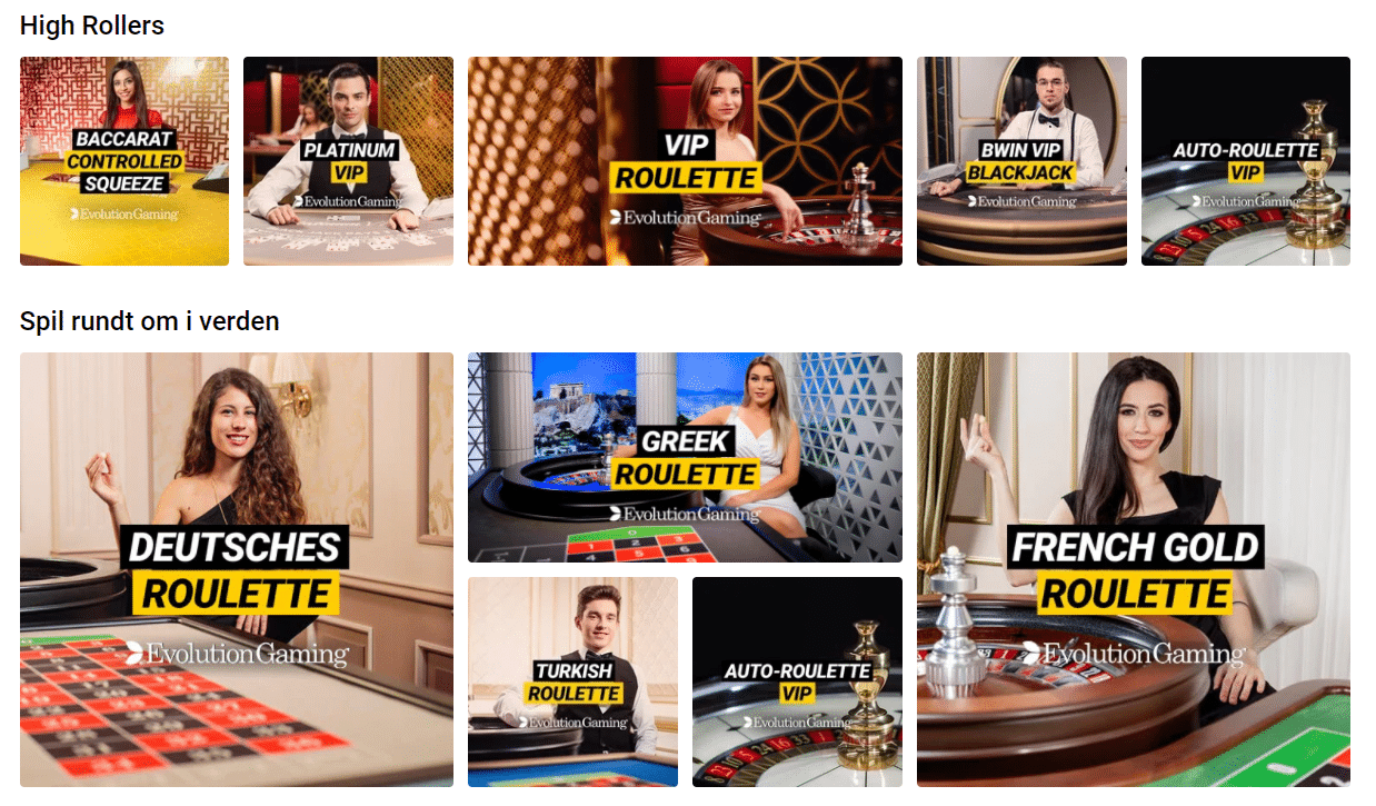 Bwin velkomstbonus: spilleplatform